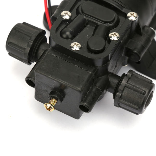 DC 12V 70W 6L/Min Selvsugende høytrykksmembranpumpe To-sidet gjenget vannpumpe
