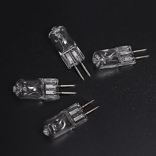 4 stk. 220V 35W G5, 3-pins dobbel halogen, varmhvit
