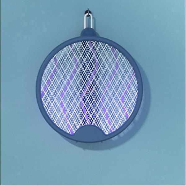 USB Laddningsbar Elektrisk Flugsmällare - Kraftfull Bug Zapper och Flugskydd med Säkerhetsnät