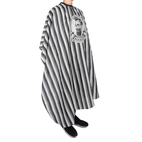 Hårfarging Hårklipp Klut Frisørforkle Styling Frisør Skjønnhetssalong Tilbehør Verktøy Svart Hvit Stripe