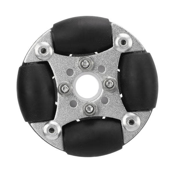 48 mm dubbel aluminiumlegering rundstrålande hjulbelastning 3 kg för robottävling