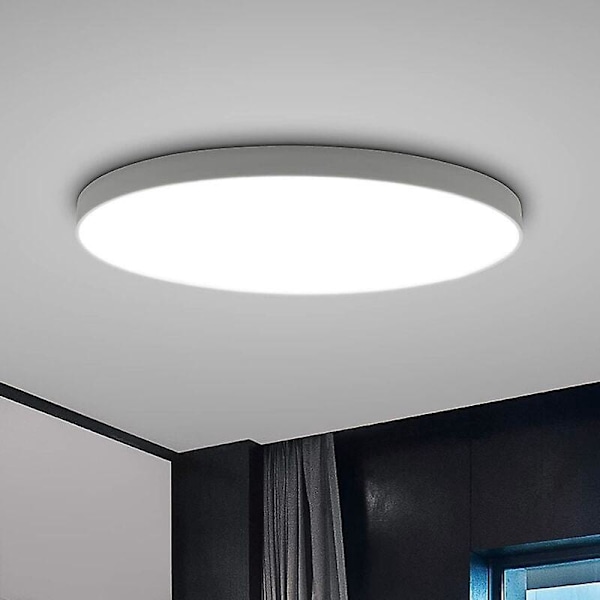 LED Taklampe Ø23cm 12W 6500K Baderomslampe Vanntett IP55 Rund LED Taklampe Egnet for Baderom, Soverom, Kjøkken, Stue,