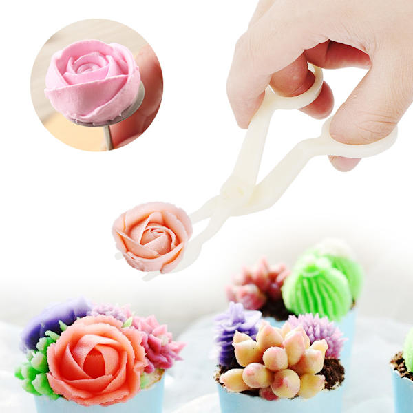 Sax för dekoration av plastblommor, tårtöverföring, fondant, sockerhantverk