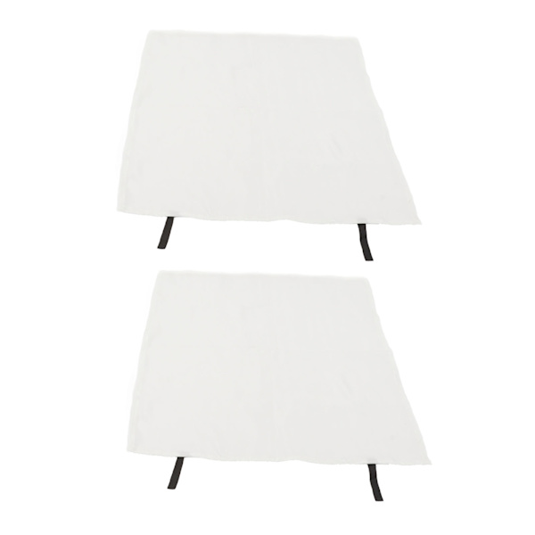 2 stk nødbrandtæppe glasfiber God isolering Brugervenlige brandslukningstæpper til hjemmekøkken 1,5x1,5m/4,92x4,92ft