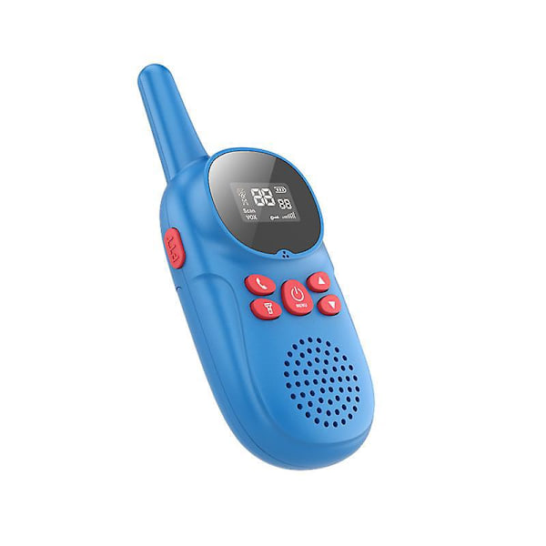 Laddningsbara Walkie Talkies med Lång Räckvidd för Barn 3-pack Bärbara 2-vägsradio med USB-laddare Perfekt för Camping och Utomhusspel