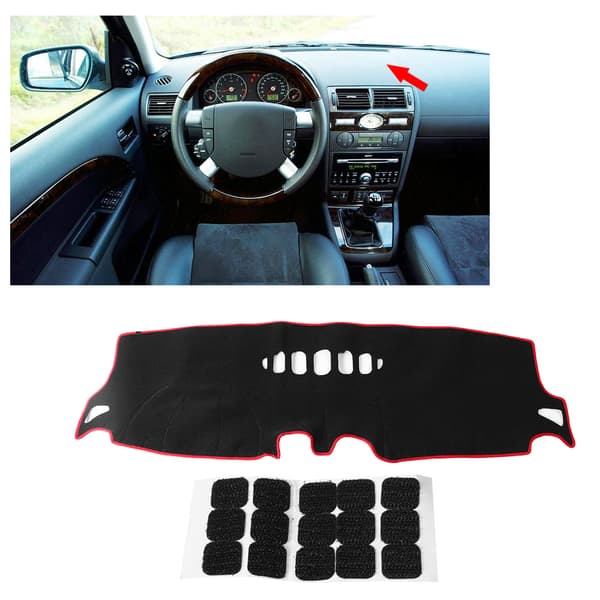 Bilinstrumentbrætdæksel Anti-UV Dash Måtte Pad Passer til Ford Mondeo 2004-2006