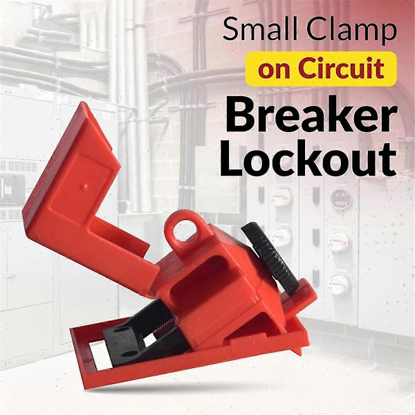 Til 120-277V Clamp-on Elektrisk Enpolet Afbryder Lås Ud
