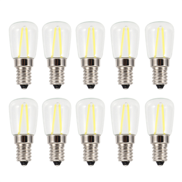 10 kpl E14 pitkä filamentti mini LED kirkkaat lamput 1,5 W AC230V