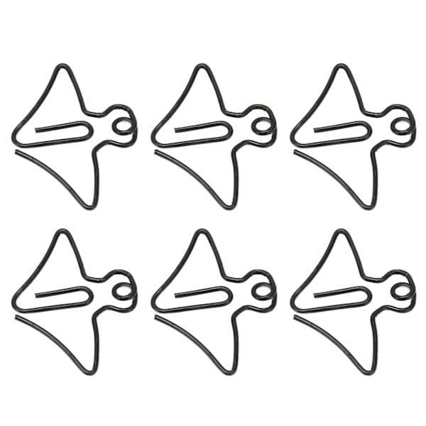 100 st Mini-gems Utsökt bärbara multifunktionsbokmärkesklämmor för kontorsskola hem svampform