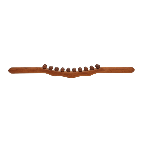 20 pärlmassamassagesticka för hela kroppen universal ergonomisk skrapsticka Triggerpunktsmassagestick för muskelfrigöring