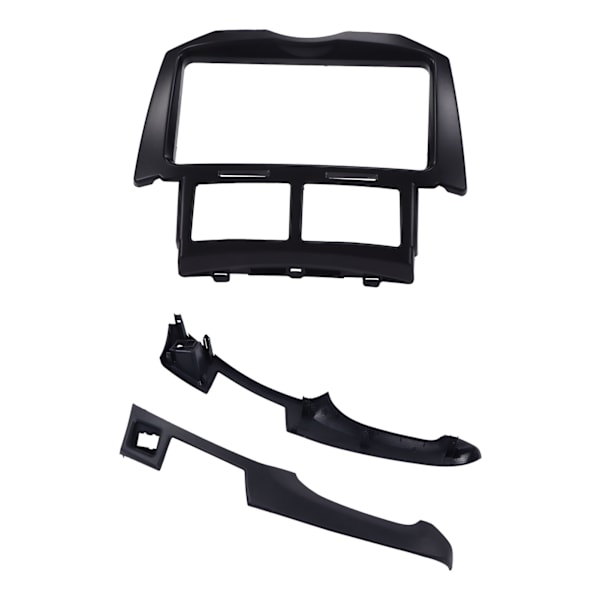 Bilde Fascia 2DIN Radio Stereo Dash CD Ramme Panel Erstatning for Yaris Vitz Platz 2005‑2011 Svart