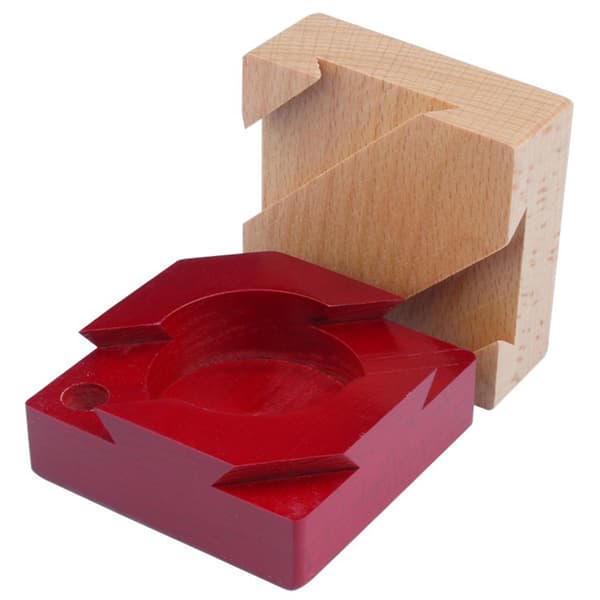 Puzzle Box Mini 3D Hjernevrider Træ Hemmelig Rum Låseboks Hjerne Puzzle Legetøj til Børn og Voksne