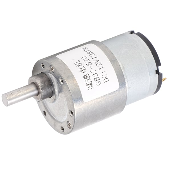 DC-motor 12 V 12 RPM reduceraxel självlåsande växlad motor för fönsterdörröppnare