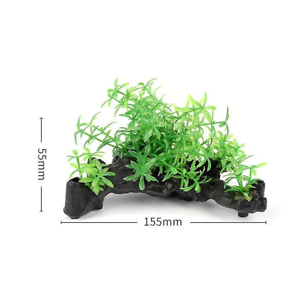 Farverig Bro Træ Stenhave Harpiks Dødt Træ Akvarium Dekoration