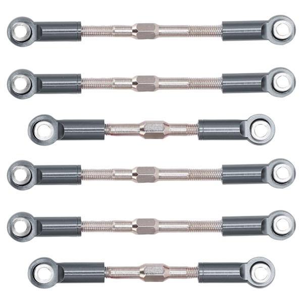RC Metalltrekkstang Servo Lenke Linkages Tie Rod for WLtoys 144001 124018 124019 1/14 RC BilTitanium