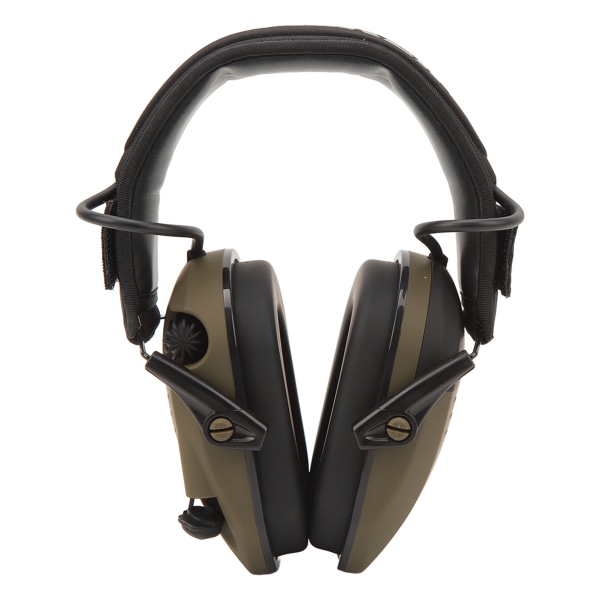 Støjreducerende øreværn Blød polstring Foldbar høreværn til udendørs brug OD Grøn
