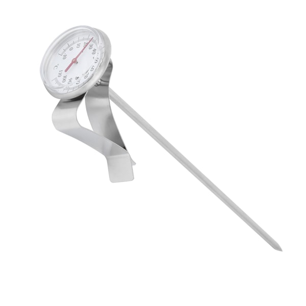 Justerbar hengende kaffeskummende termometer temperaturmåler med klips Kjøkkenverktøy Lang type