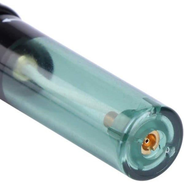Loddekolbe Gas Pen 1300°C Trådløs Loddeværktøj Brænder Pen Genopfyldelig Butangas Loddekolbe Gasbrænder til PC Elektronik Reparation (Transparent Grøn