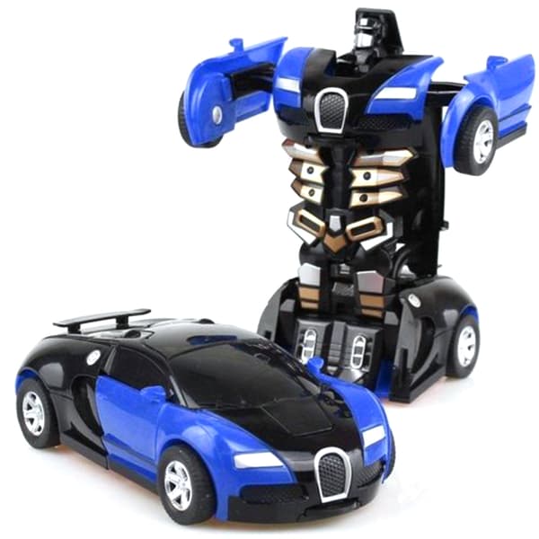 Robotbil Transformerende Leketøy for Barn Auto Roboter Kul Leke for Gutter Bursdag