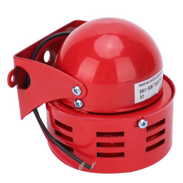 BERM Motorlarm Minisiren Horn Bilsummer Hög Decibel Automatiserad Industrisensor MS‑190 DC24V