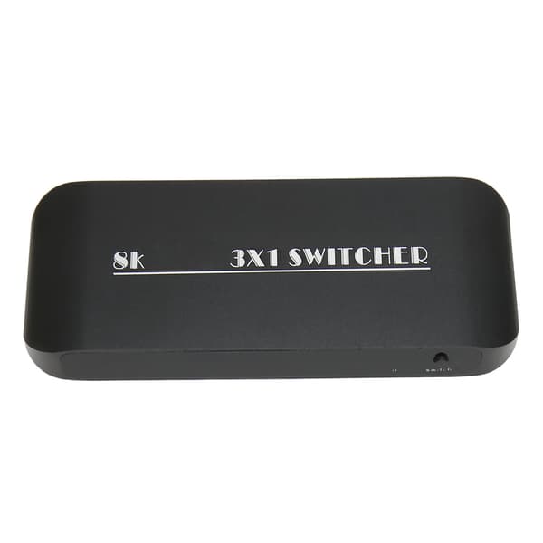 HD Multimedia Interface Switch 3 in 1 ut 8K 60Hz 4K 120Hz 48Gbps Video Switcher Selector med fjärrkontroll