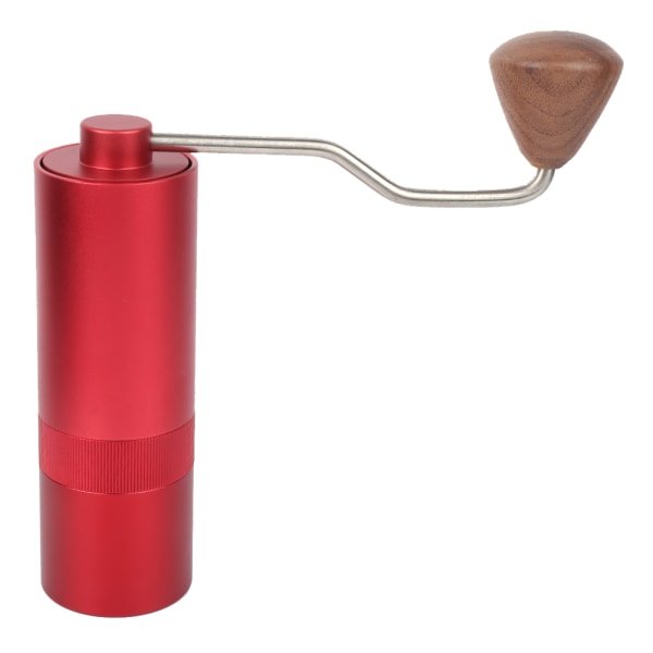 Mini Rustfrit stål Manuel Kaffekværn Kaffebønnemølle Maskine Køkkentilbehør Rød 30g