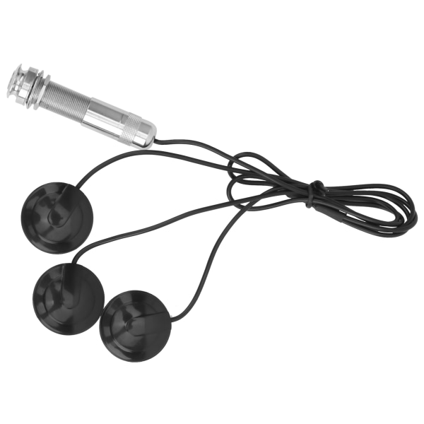 Gitar Piezo Pickup End Button Transducer for akustisk gitar fiolin Ukulele Mandolin