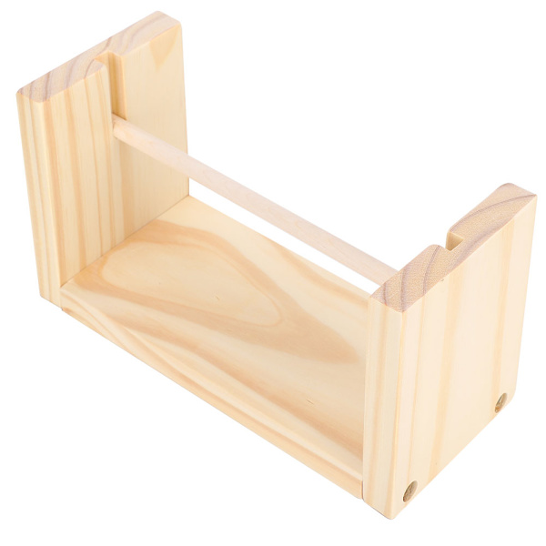 Kaksinkertainen langanpidike, ranskalainen käsintehty puinen lankakela, naru, kutomislisävarusteet 24 cm