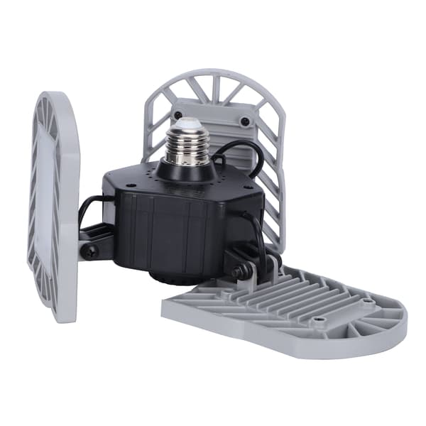 60W LED Garasjelys E26/E27 Deformerbart LED Butikktaklys Garasjebelysning 85-265V