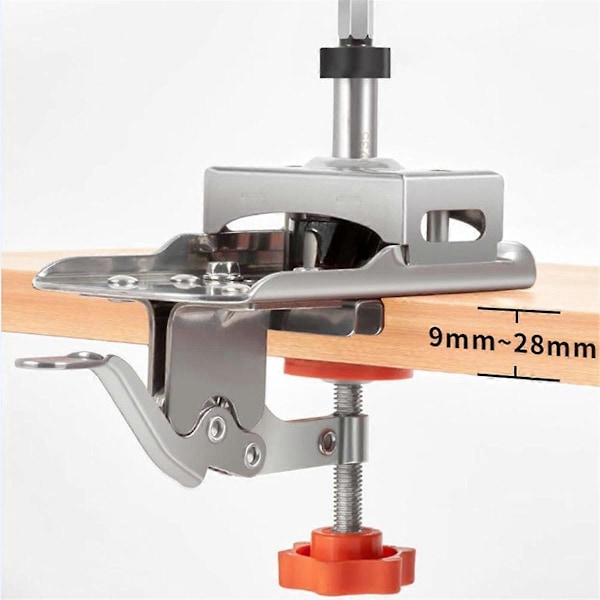 Dold Gångjärns Jig Kit, 0-30mm Dörrgångjärnsinstallationsverktyg