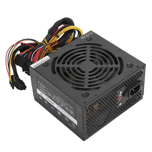 PC strømforsyning 350W stationær computer lavt energiforbrug tilbehør justerbar 115/230VUS stik