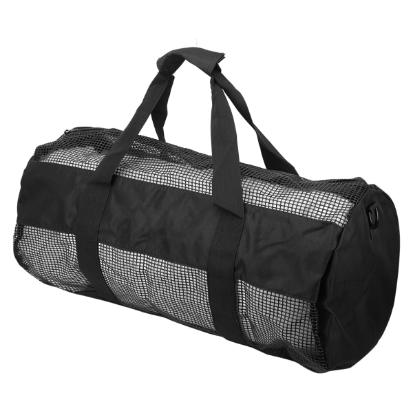 Nylon bærbart undervannsdykkerutstyr Slitesterk PVC-belegg Nettingpose Oppbevaringsveske