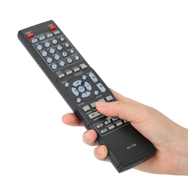 ABS Holdbar Slidstærk Sort Controller Fjernbetjening Udskiftningstilbehør til DENON RC-1149