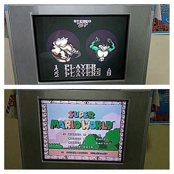 DIY Super 800 i 1 Plus Spelkort för 16-bitars Spelkonsol