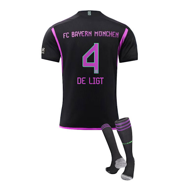 Bayern 23-24 Sort Træningstrøje Kit2XL 2XL