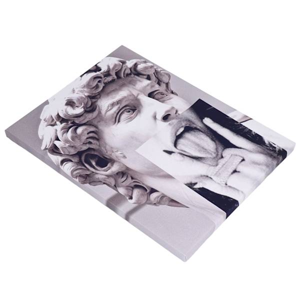Väggkonst Canvas Retro Dekorativt Klart Tryck Hängande Målning för Café Vardagsrum Kontor Typ D
