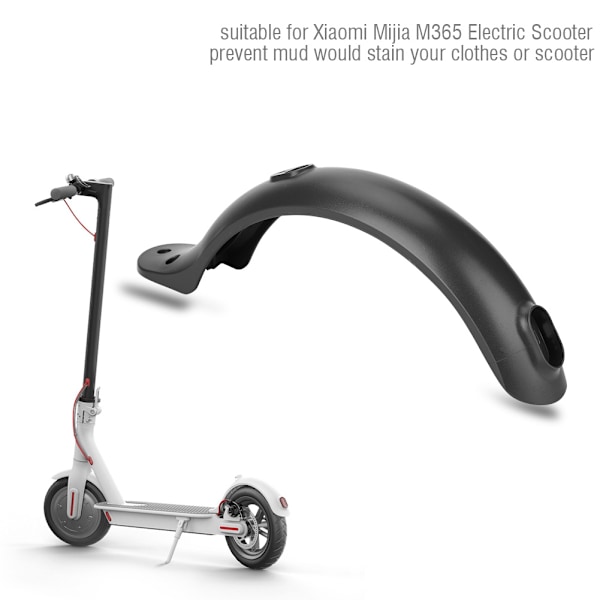 Stänkskärm för Xiaomi Mijia M365 elscooter (svart och grå)