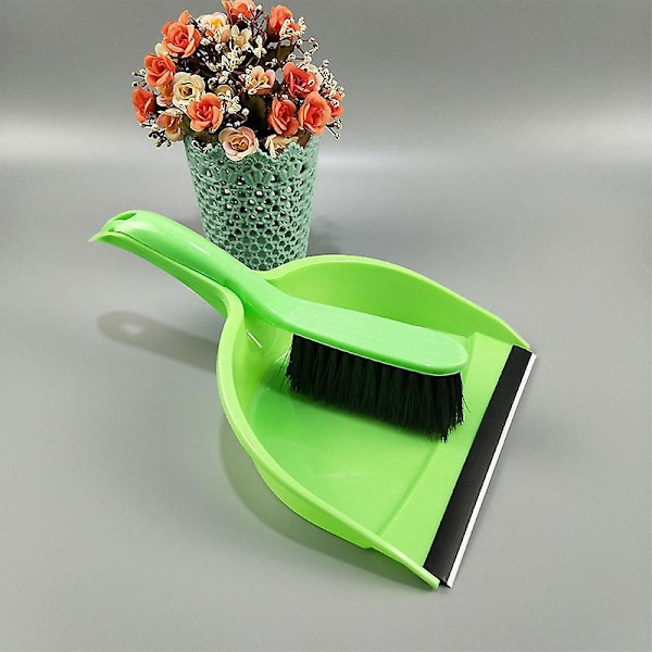 Mini - setti Väripölyharja Keittiön siivoustyökalu Vihreä 22 * ​​32cm