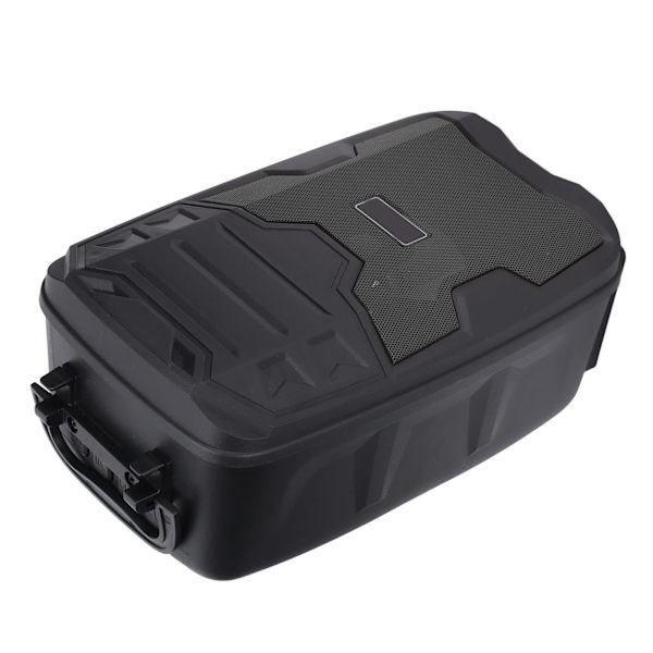 NRG-401C 4-tums bärbar karaokespelare Bluetooth 5.0 LED-ljus utomhus subwoofer-högtalare stödjer radio svart