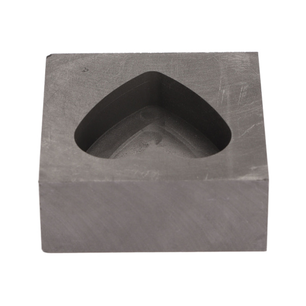 Grafitform Form Grafitgjutning Mould för guld Silver Mässing Koppar Aluminium Zink Raffinering Smältning