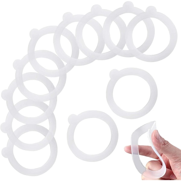 Replacement Silicone Jar Gaskets - Pack of 12