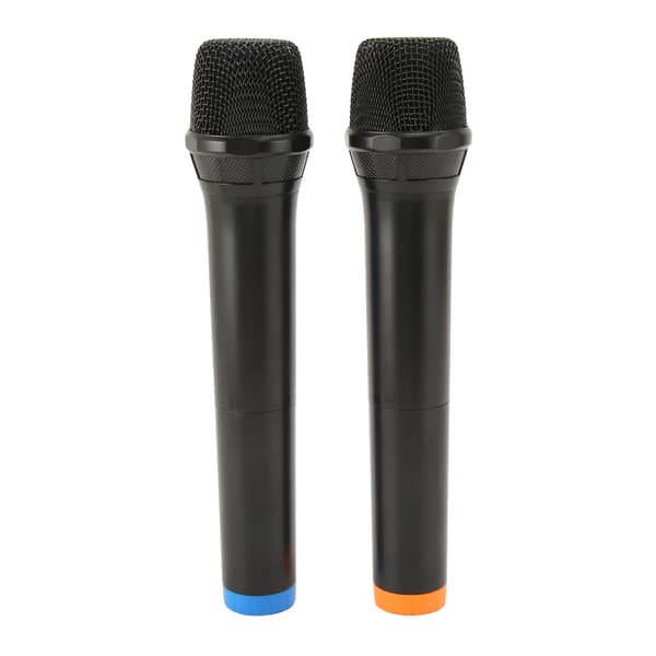 2 stk Trådløse Mikrofoner USB Dynamisk Trådløs Mikrofon Bærbar Håndholdt Mikrofon til Karaoke Sang Præsentation