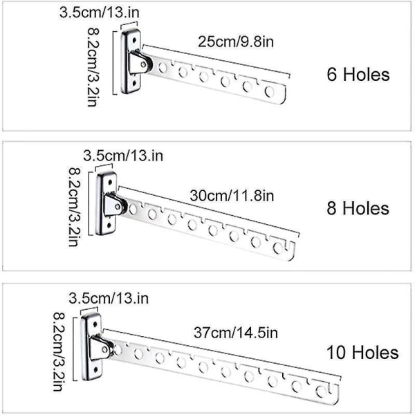 6-hullers foldbar rustfrit stål bøjleventilatorkrog