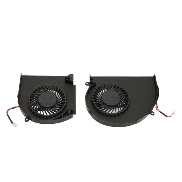 CPU GPU kjølevifte Rask varmeavledning Slitesterk bærbar erstatning CPU GPU-vifte for Dell Alienware 17 R4 R5 P31E