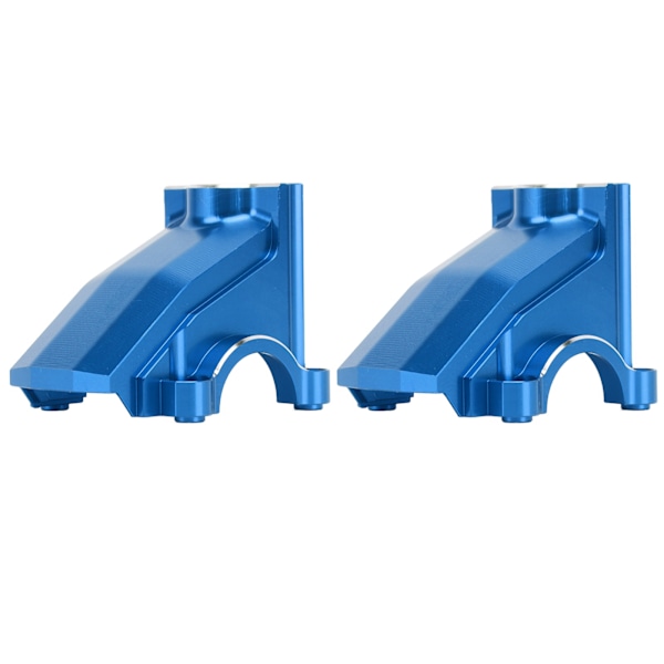 2 kpl RC-auton vaihteiston kotelo korvaava TRAXXAS 1/5 RC-autolle alumiiniseos etu- ja takayleismaailman differentiaalikotelo sininen