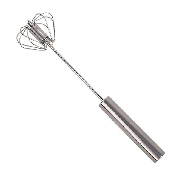 Stainless Steel Hand Push Whisk for Home Blending, Beating, and Stirring