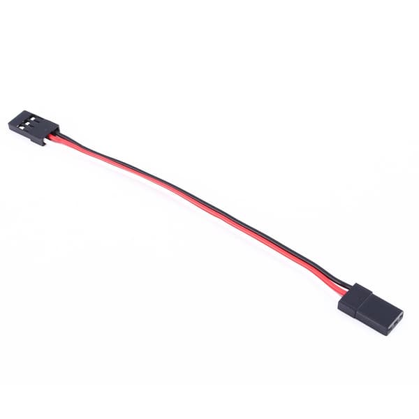 10 stk. 10 cm Quadcopter Servo Forlængerledning JR Han til Han Ledningskabel