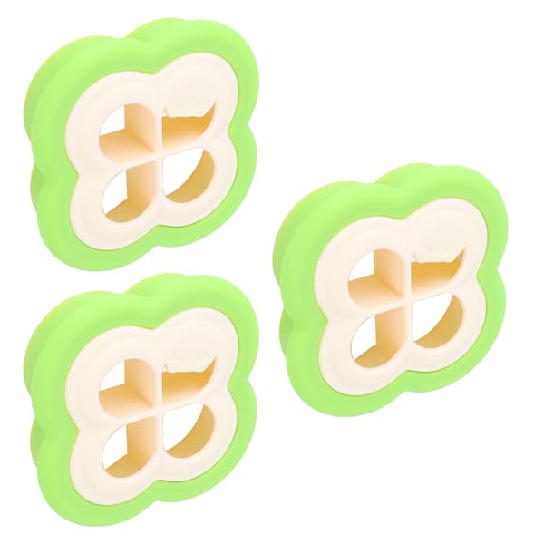 3 Sett Sandwichkutter 4 Bladformet Brødform Sushi Lagingsverktøy for Hjemmekjøkken