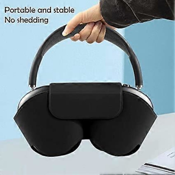 Reiseveske Beskyttelsesdeksel for Hodetelefoner for Airpods Max, Beskyttelsesdeksel for Bluetooth-hodetelefoner Silikondeksel for Ai