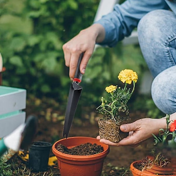 Hagespader, Rotspade, Plantespade og Gravespade, Komfortabelt grep, Robust, Hagehåndverktøy for Luking, Løsning av Jord, Graving av Sukkulenter